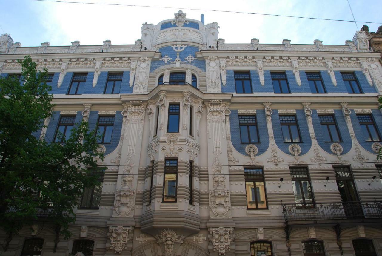Apartments In Art Nouveau District Riga Exteriör bild